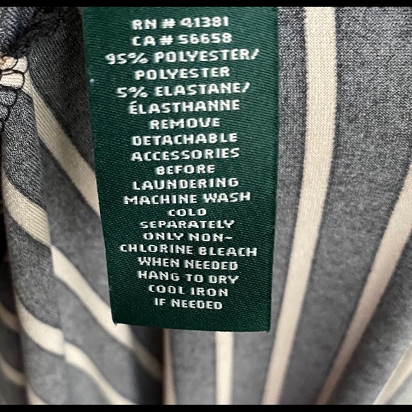 Ralph Lauren Sleeveless Striped Dress - Picture 7 of 8